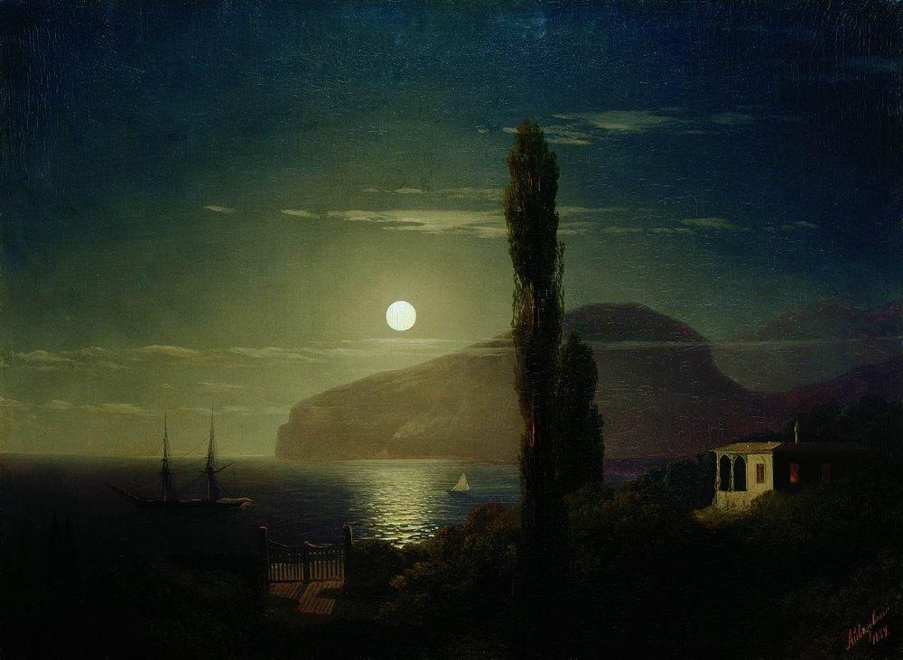 лунная ночь в крыму 1859