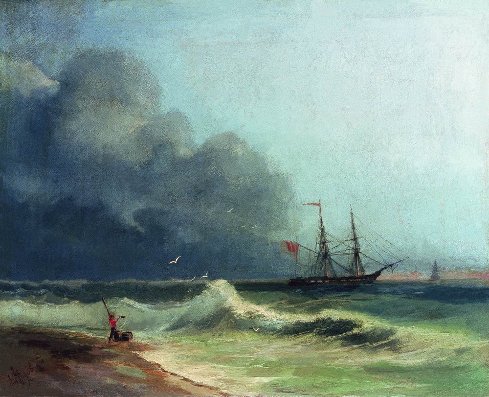 море перед бурей 1856