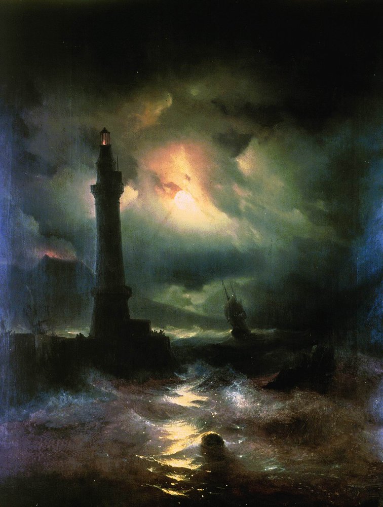 неаполитнаский маяк 1842