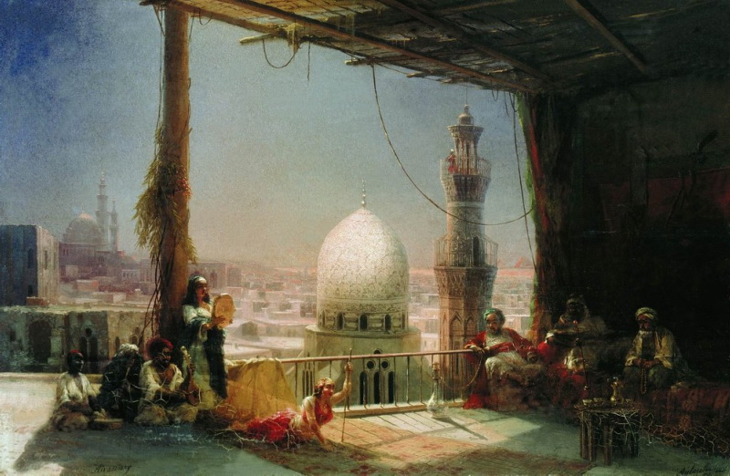 сцены из каирской жизни 1881