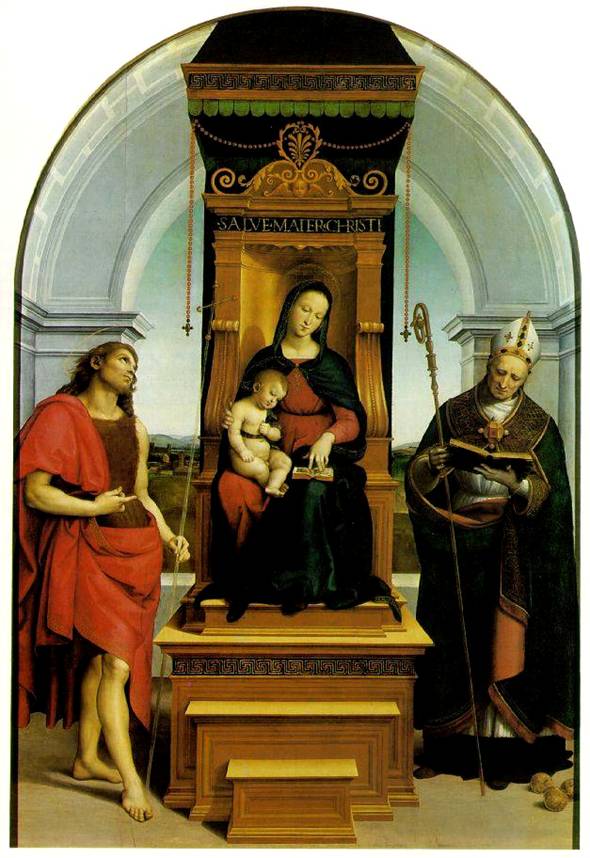 Мадонна с Младенцем и Иоанном Крестителем. 1505