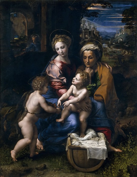 Святая Родня (Жемчужина) (Совместная работа с Джулио Романо) 1518