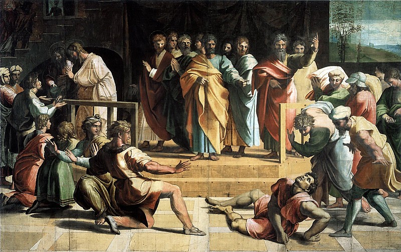 Смерть Анании 1515-16