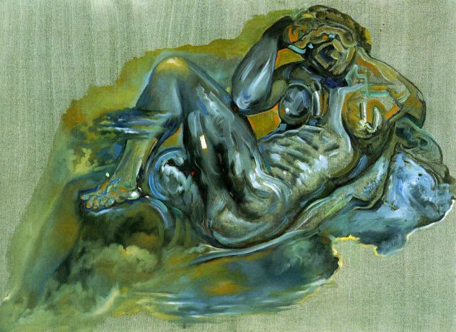 Без названия (в подражание скульптуре -ночь- микеланджело) 1982