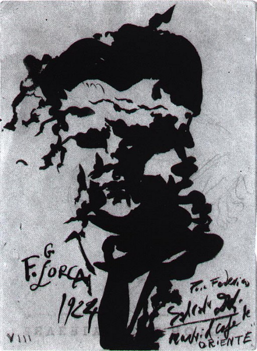 Тройной портрет Гарсии Лорки 1924
