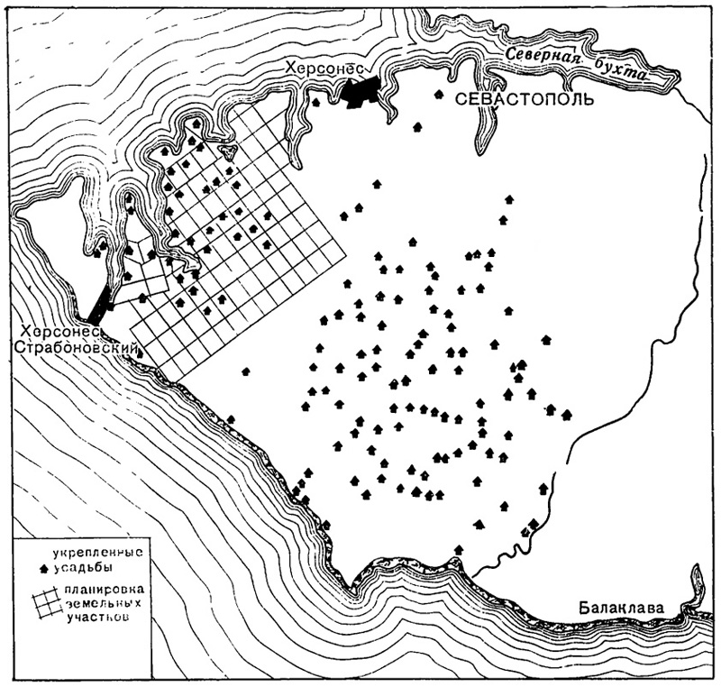 План херсонеса таврического