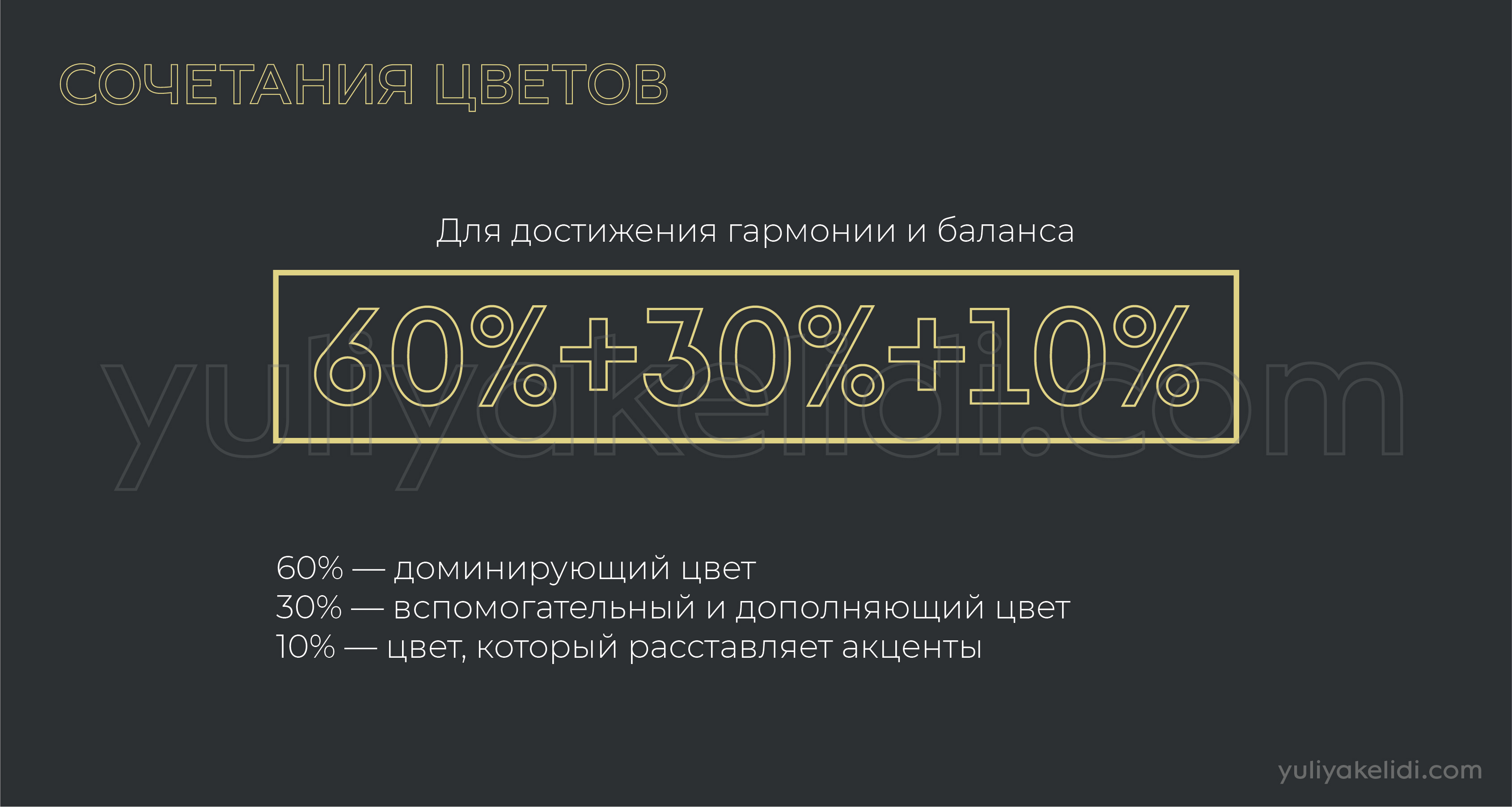 Сочетания цветов по цветовому кругу | БЛОГ ЮЛИИ КЕЛИДИ