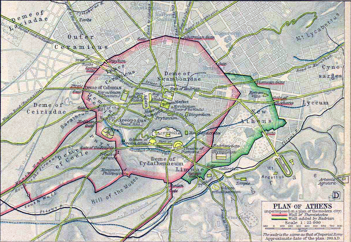 Карта постов платона